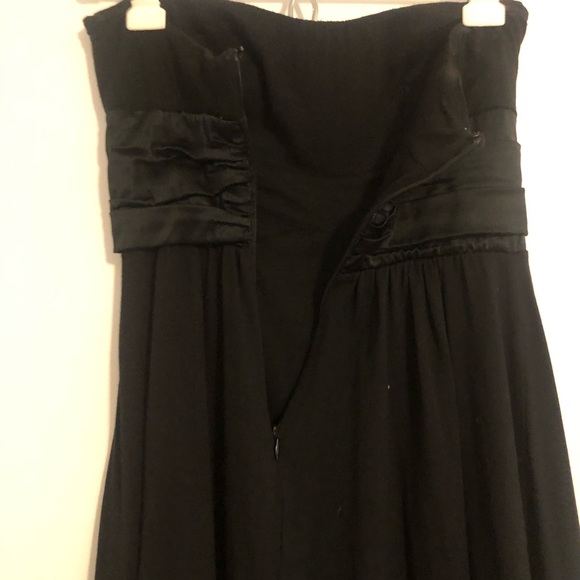 Bebe black strapless dress Sz Small - Picture 5 of 5